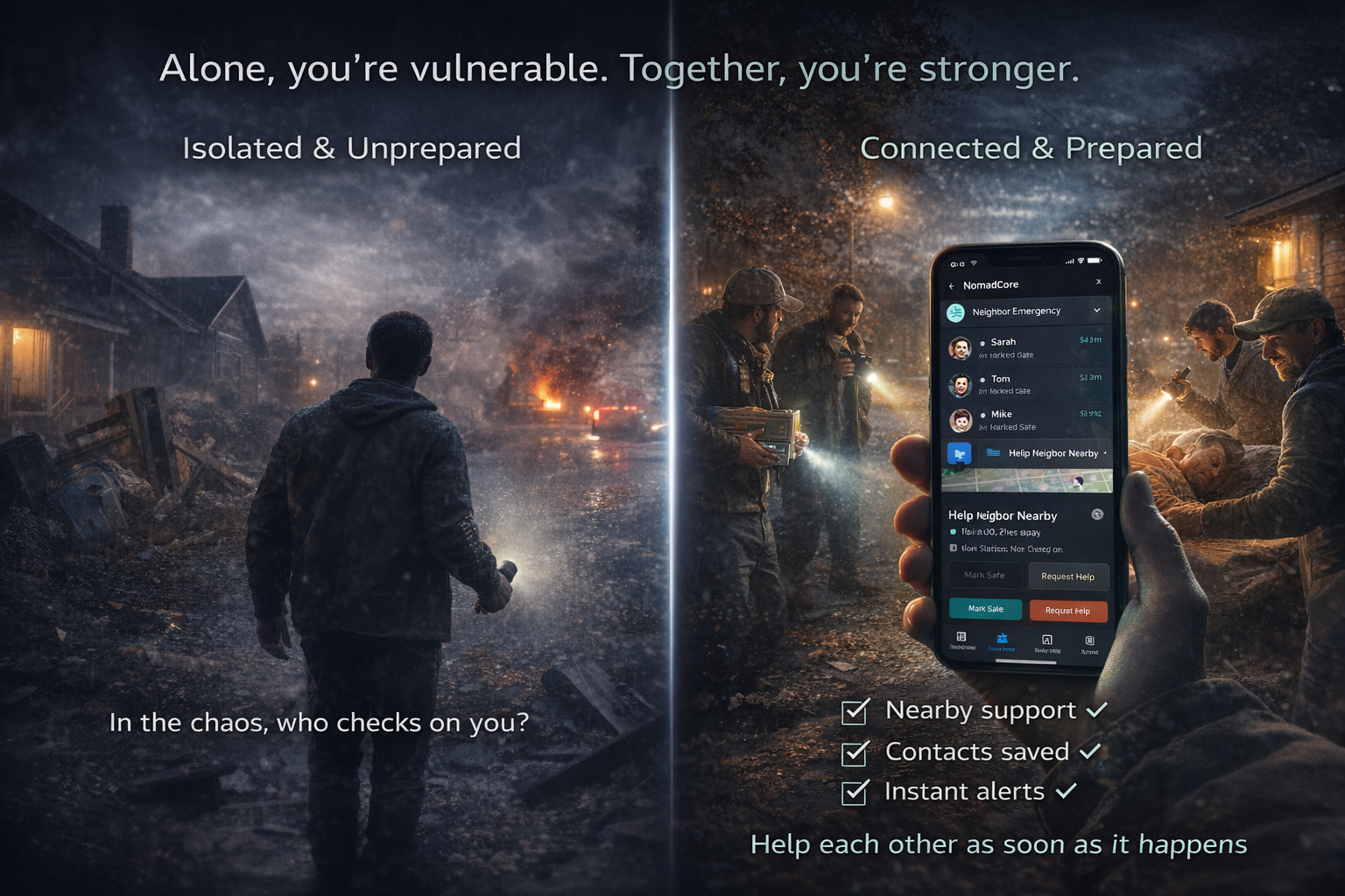 Community emergency preparedness network