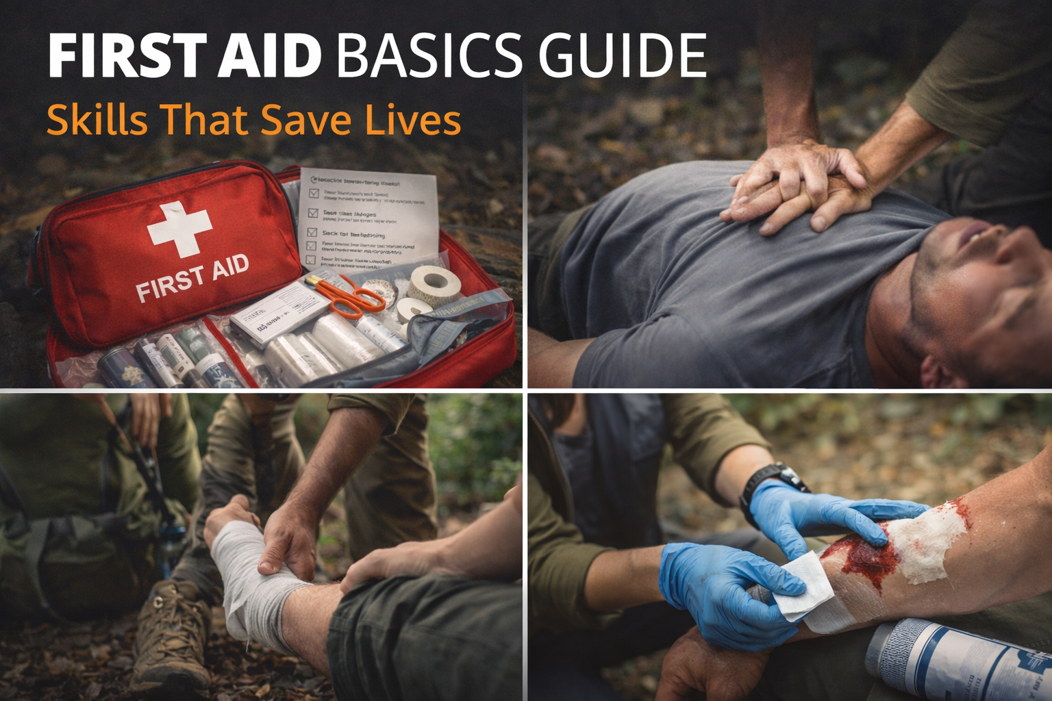 First aid basics for families