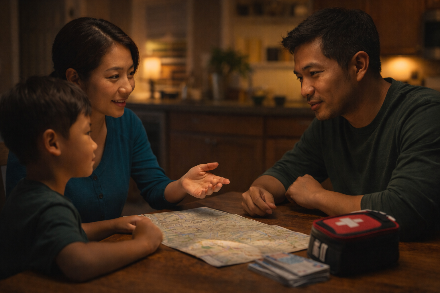 Emergency preparedness conversations with kids