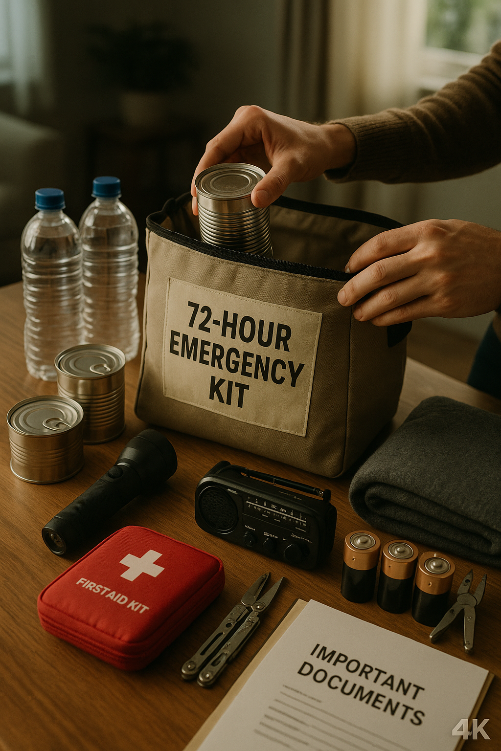 Complete 72-hour kit guide