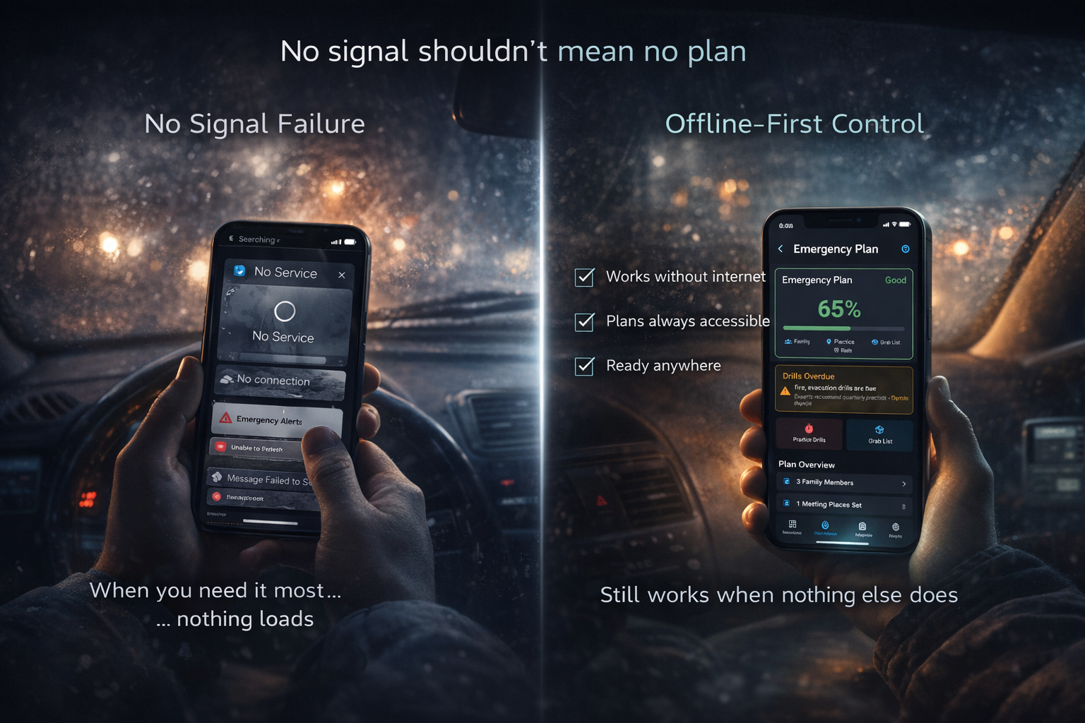 Why emergency apps need to work offline